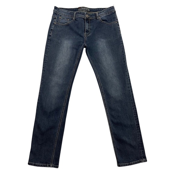 Zara Denim - Zara Womens Jeans Wear Womens Size 34 Blue Straight Leg Dark Wash Denim